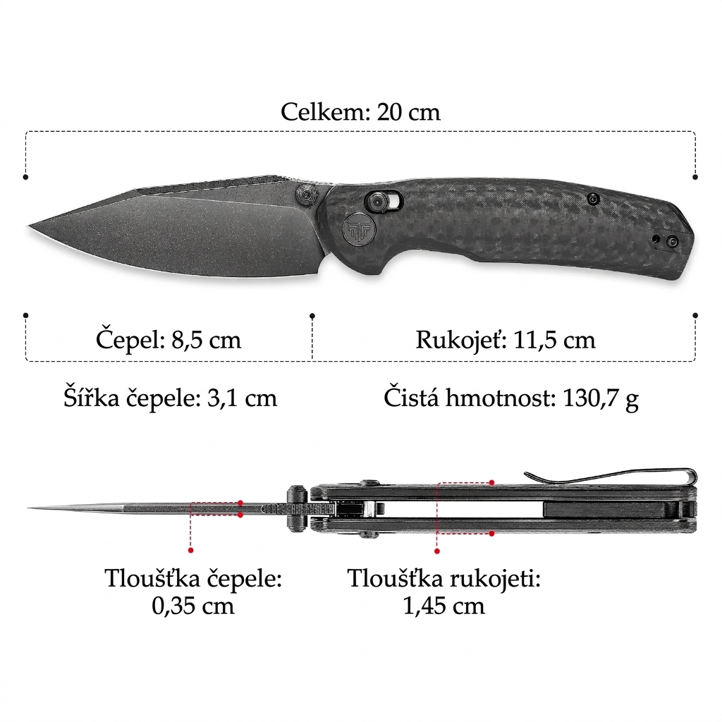 Zavírací nůž TRIVISA Hornet-CG 033